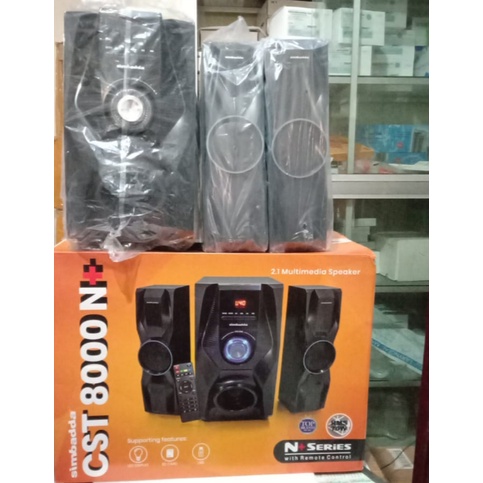Speaker Simbadda CST 8000N+ CST8000N Bluetooth FM Radio