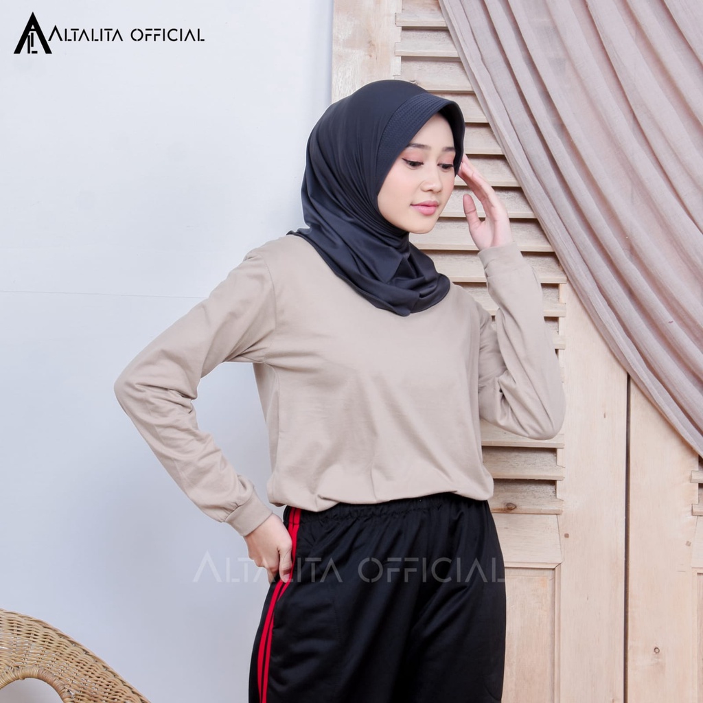 Altalita - Kerudung Sporty Nadira Hijab Sport Instan Jersey Spandek Premium pet Antem Olahraga Volly Senam High Quality