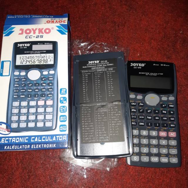 

JOYKO Kalkulator Scientific 401 Functions CC-25