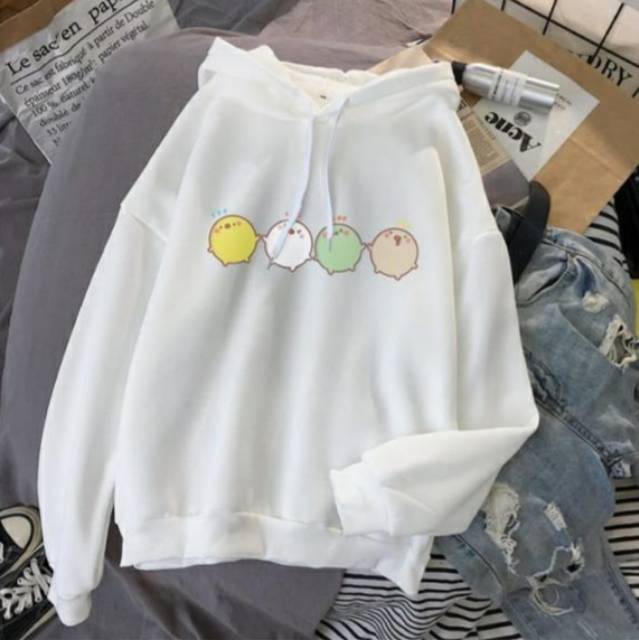 HOODIE LITTLE BABY DUCK / HOODIE WANITA TEBAL