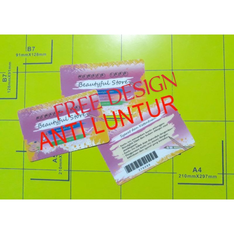 

Pembuatan id card , member card , thankyou card , kartu pelajar dll