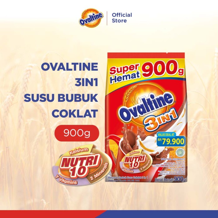 

Ee510 Ovaltine 3In1 Susu Bubuk Coklat 900G 6Ggddv