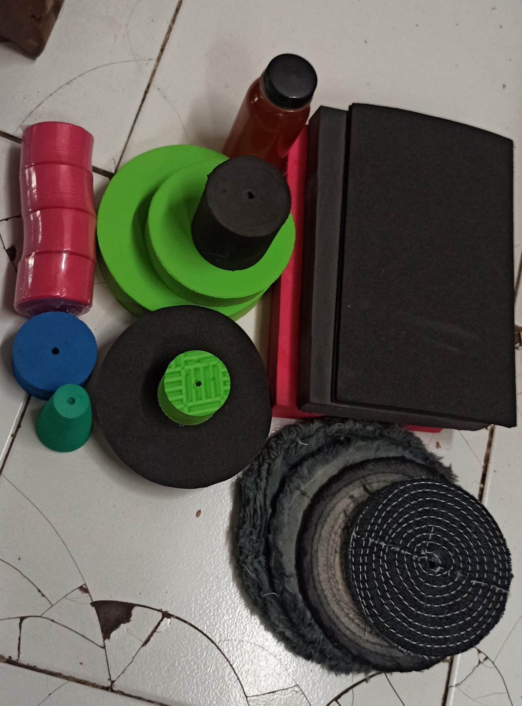 Bantalan Spon Eva Tebal 2mm Untuk Pengamplasan