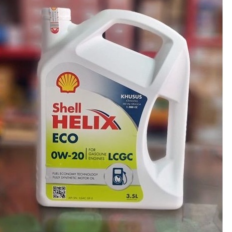 Oli Shell Helix ECO 0W/20 3.5L