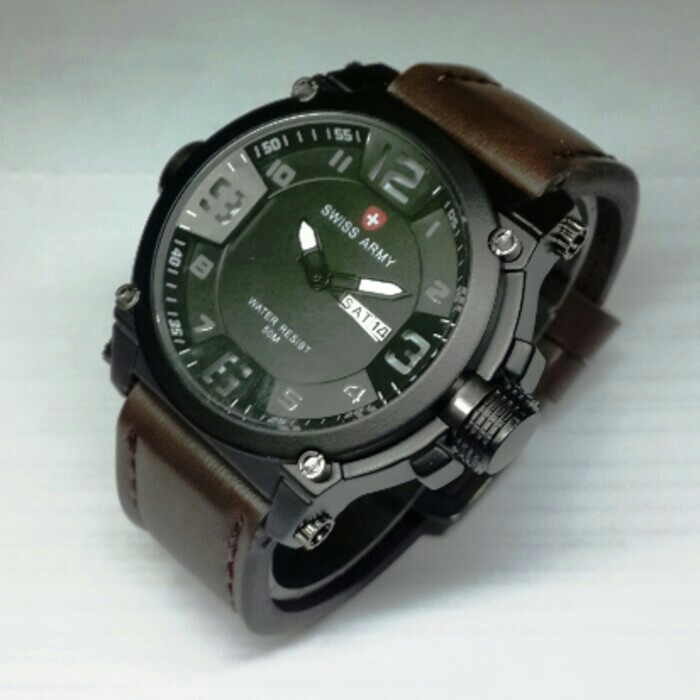 Jam Tangan Pria Keren Terbaru Murah Fashion Watch COD Z4V2 Jam Tangan Pria Swiss Army Terlaris Jam T