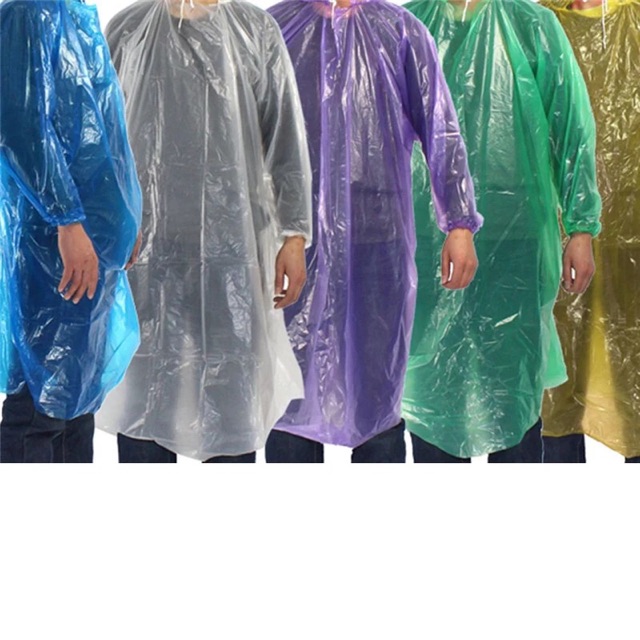 Jas Hujan Plastik Murah Rain Coat Plastic