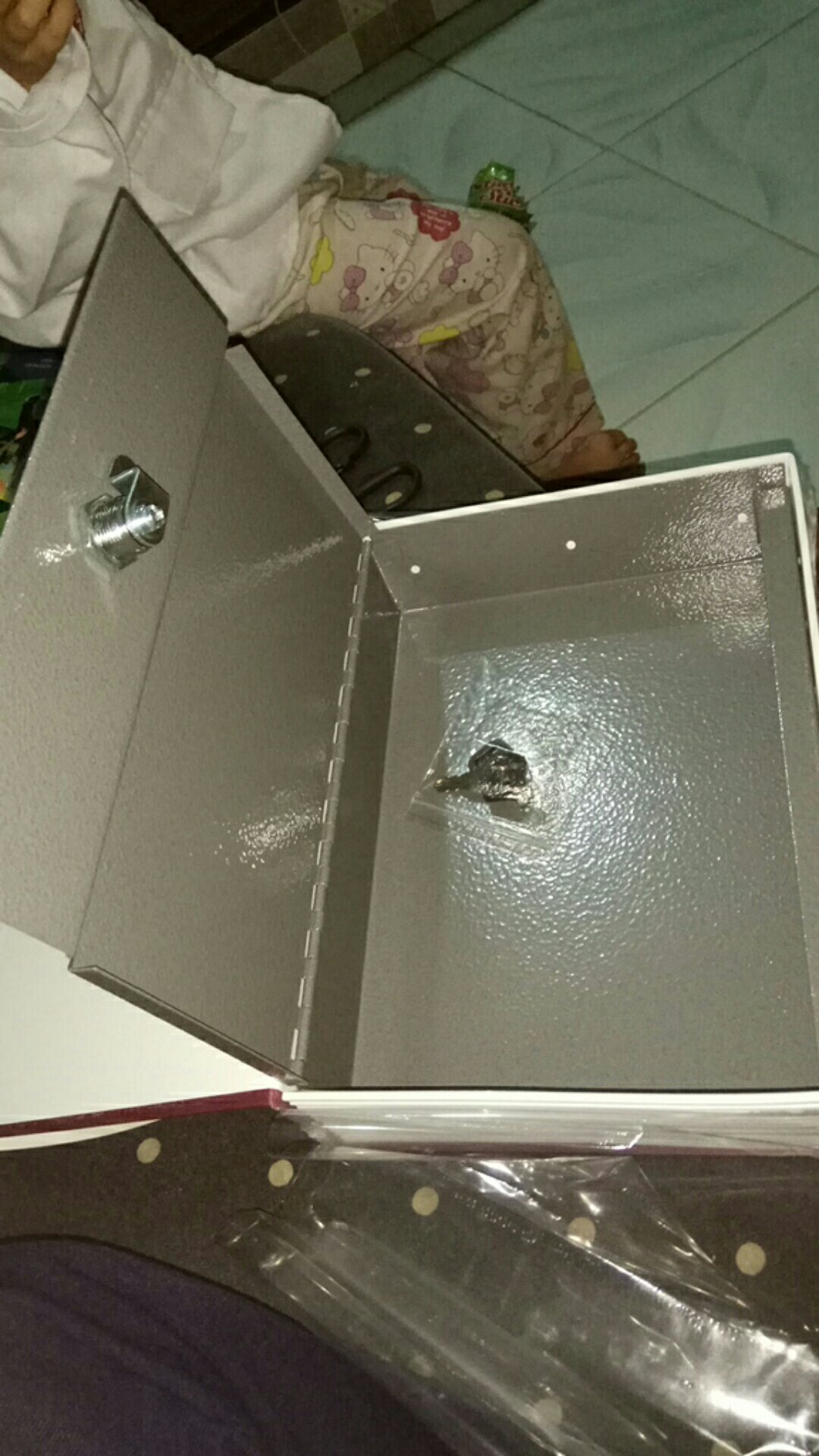 Berangkas Buku Ukuran Jumbo Besar Big Size Brankas Berankas Brangkas Safe Lock Box Penyimpanan Uang