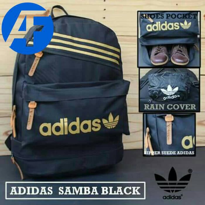 TAS RANSEL FUTSAL ADA SLOT SEPATU ADIDAS SAMBA TERBARU PREMIUM QUALITY