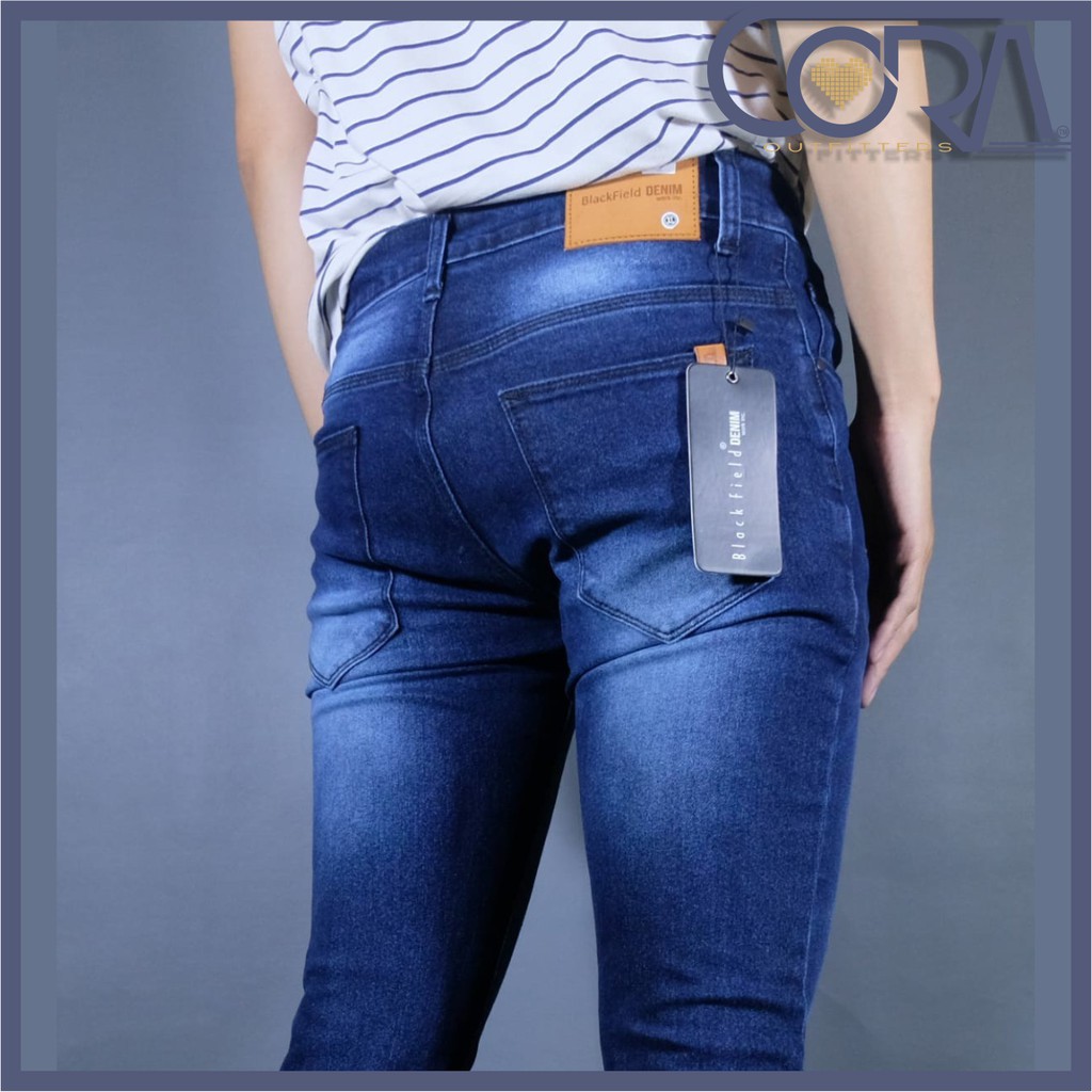 Celana Jeans Denim Cutbray Pria