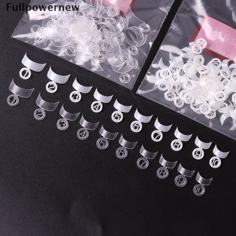 (FULL) 500pcs / Set Kuku Kaki Palsu Model French Nail Art Untuk Manicure