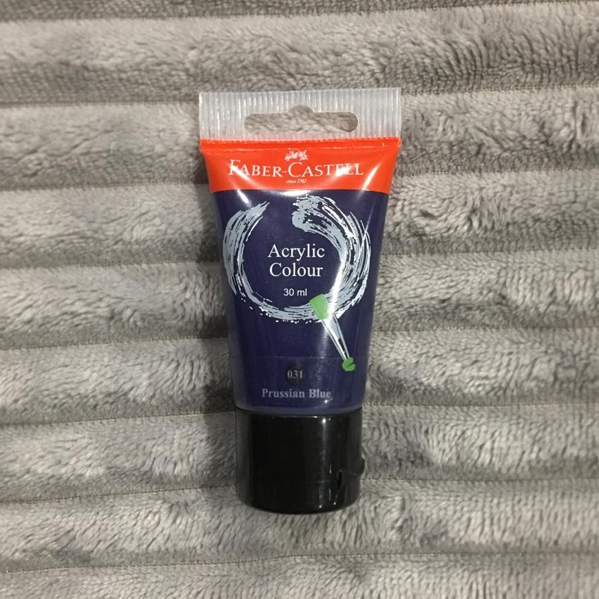 

Gramedia Banjarmasin - Faber Acrylic Colour 30ML Prussian Blue 031