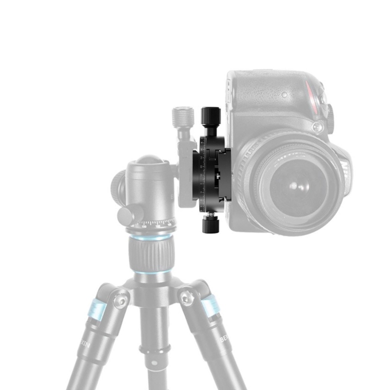 Zzz Plat Adapter Tripod Kamera Dslr Panoramik 360 &quot;Quick Release Dengan Klem 1 / 4&quot; 3 &quot;