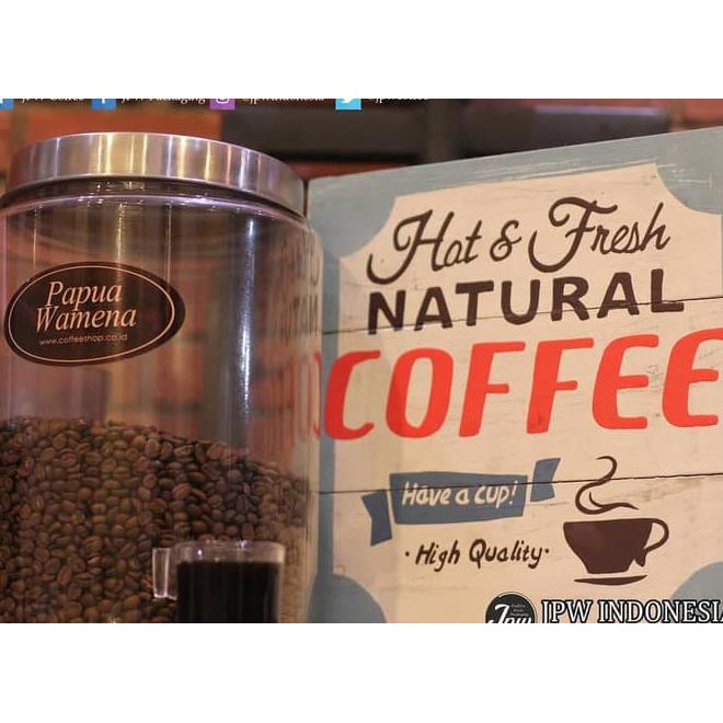 

Q8F1 Jpw Coffee Kopi Papua Wamena 250G Bubuk - Specialty Grade Coffee Mdt5