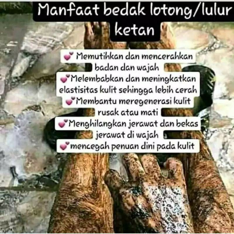 ♥️zobaidacollection♦️LULUR VIRAL TIKTOK /lulur hitam tradisional beda lontong khas leluhur bugis