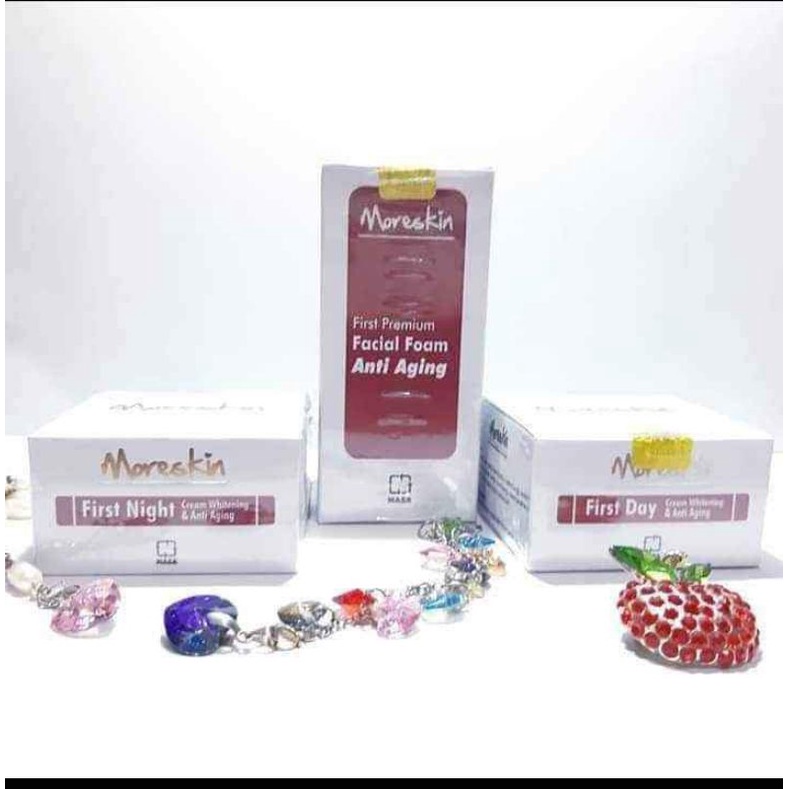 COD/MORESKIN ANTI AGING/FACIAL WASH ANTI AGING/CREAM ANTI AGING/ANTI AGING NASA/PAKET MORESKIN