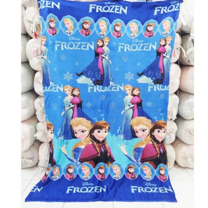 Selimut Dewasa selimut bulu karakter motif frozen(A3S9) TERMURAH Selimut Dewasa Bulu Halus Selimut A