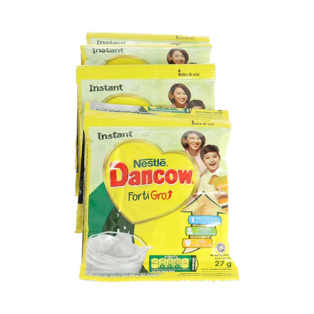 

DANCOW INSTANT FORTIGRO SACHET 10X26 GR / SUSU BUBUK