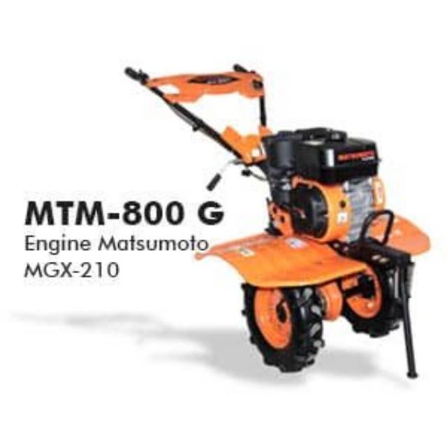 Mesin bajak sawah MTM 800G Matsumoto