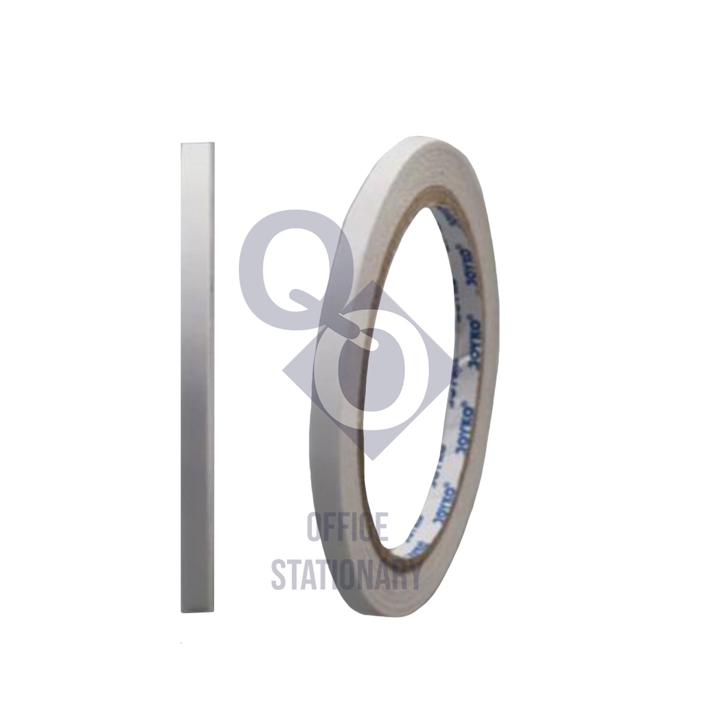 

Double tape Kecil Sedang Besar 6mm 12mm 24mm 48mm JOYKO 1/4 1/2 1 2 inch / 6 mm 12 mm 24 mm 48mm