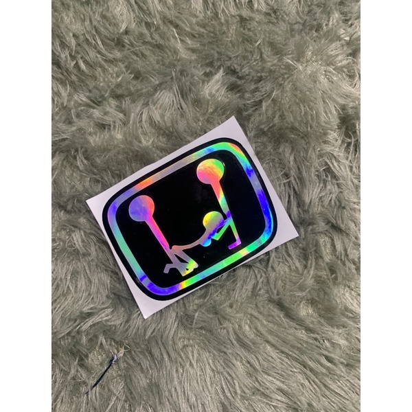 STICKER HONDA ANEH HOLOGRAM