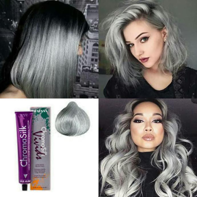 Pravana Chromasilk Vivids Silver Shopee Indonesia