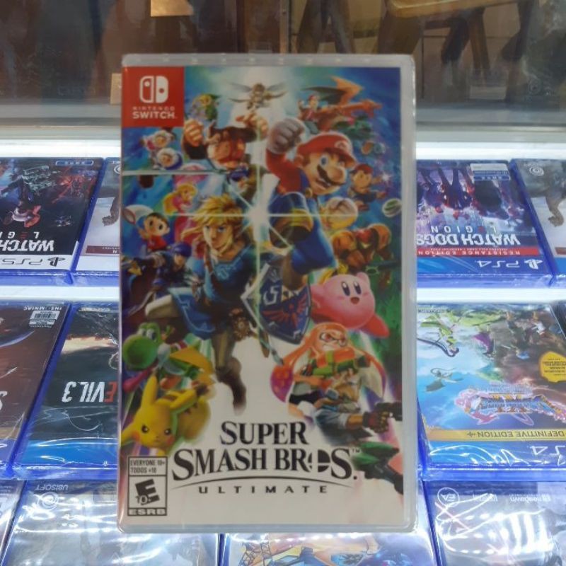 NINTENDO SWITCH SUPER SMASH BROSS ULTIMATE