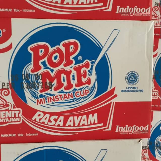 Pop mie Ayam 1 Dus