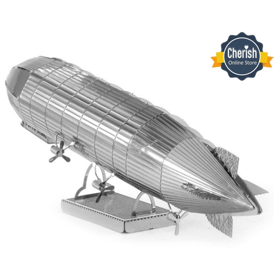 Nano 3D Puzzle ZEPPELIN AIRSHIP | DIY Miniatur Pesawat Klasik MB-152