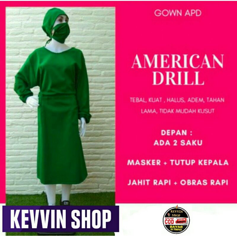 BAJU OK / SURGICAL GOWN DRILL / MEDICAL