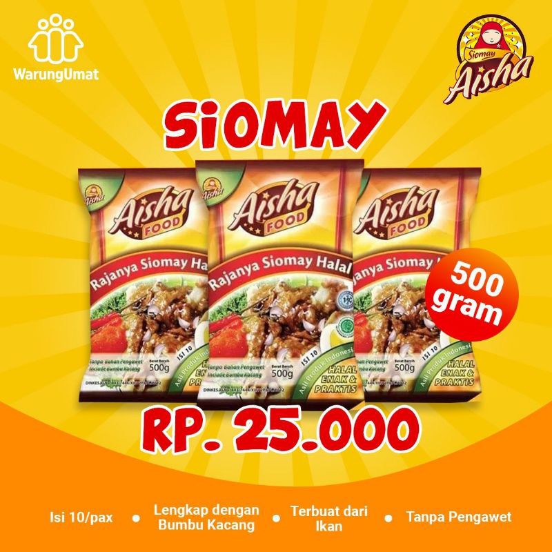 

Frozen food by Aisha food ||batagorfrozen||siomayfrozen||gyoza||makanankekinian||makananbeku