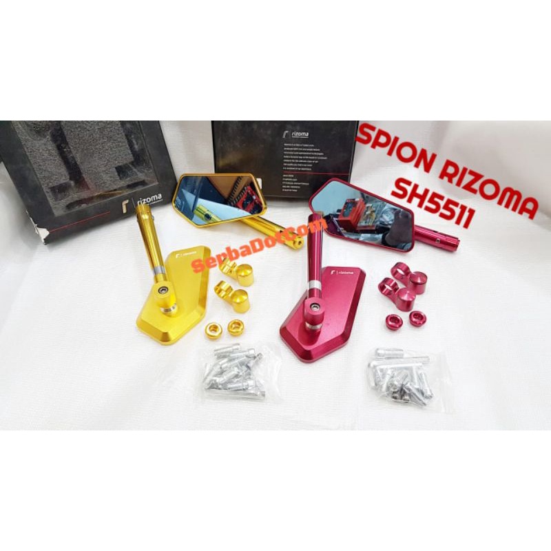 SPION RIZOMA FULL CNC CNC CBR CB VIXION RX KING R15 R25 NINJA 150 250 CB150 CBR150 ORIGINAL not tomo