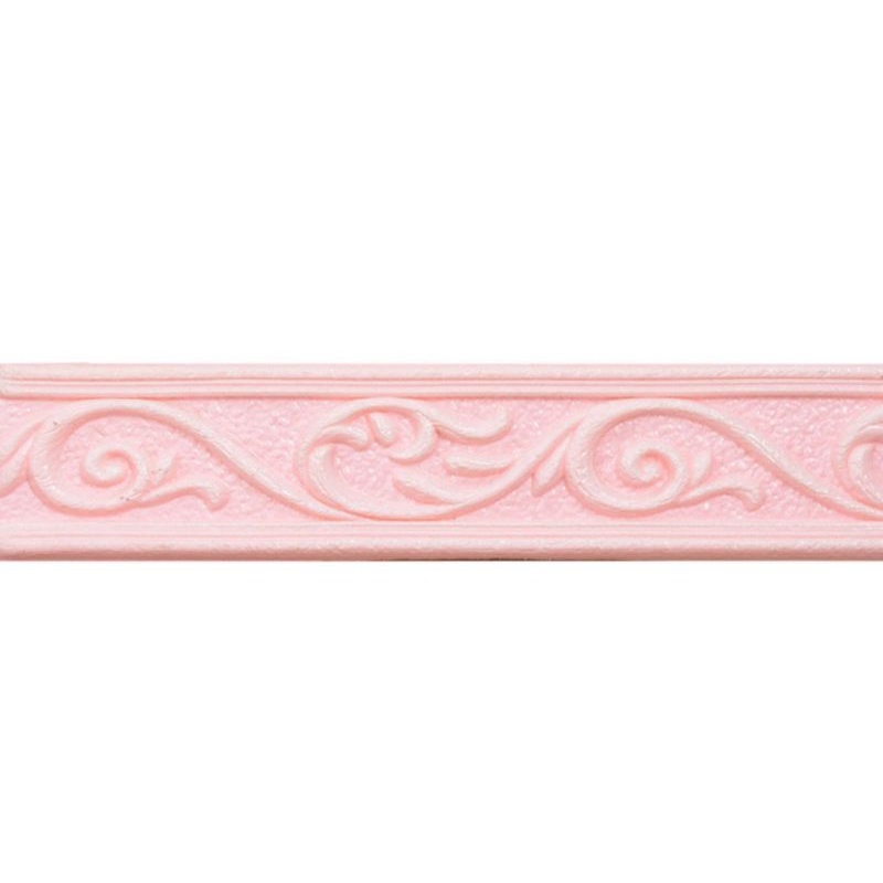 List Wallpaper Foam 230x8cm Tebal 5mm-Pink 5cm