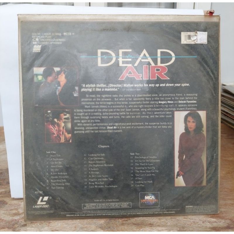 Kaset Laser disc Dead Air