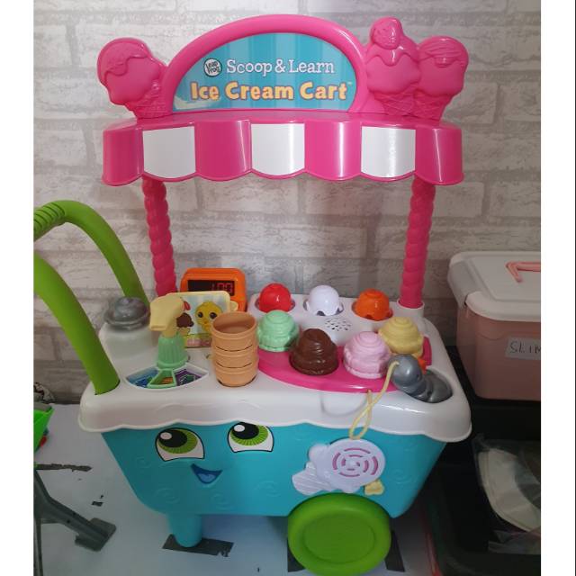 Leap frog ice cream cart