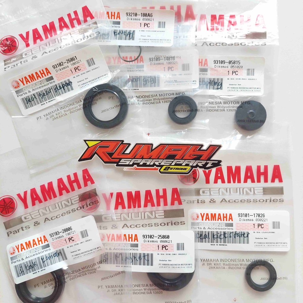 PAKET 2 SEAL SIL SET KOMPLIT RX KING ORIGINAL