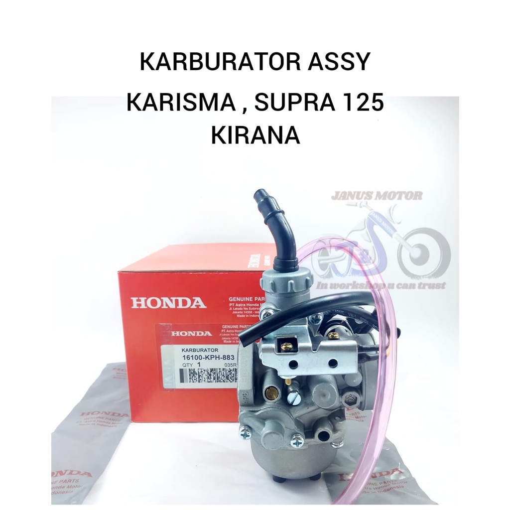 Jual Karburator Supra Karisma Kualitas Original Honda Presisi Tidak