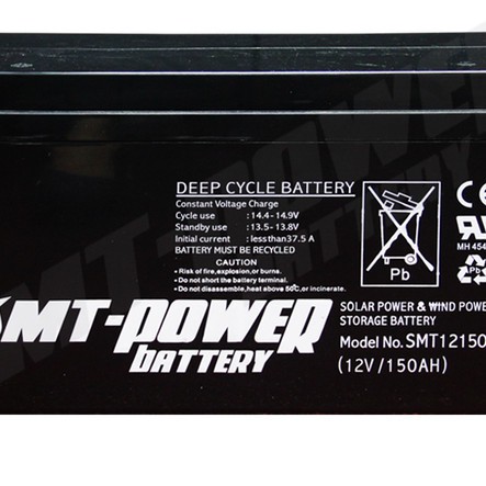 Baterai Aki Vrla Samoto SMT 12 Volt 150 AH