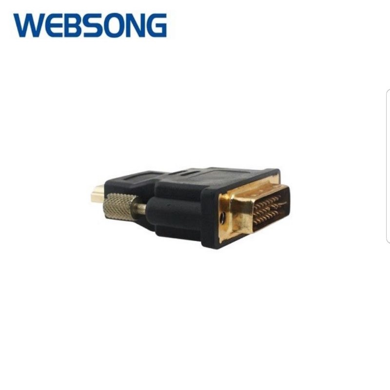 Connector DVI24+5 Male to HDMI Male Websong