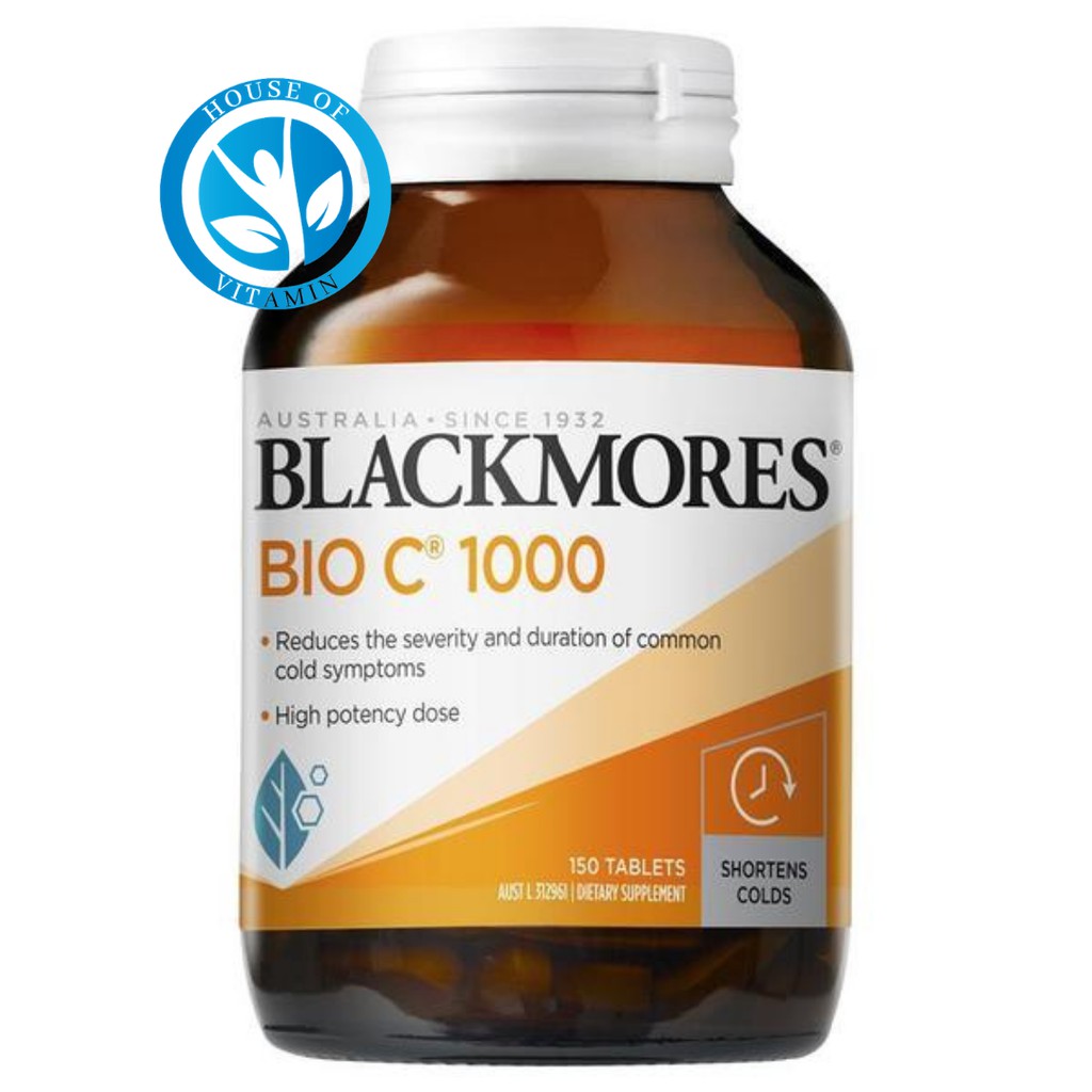 Blackmores Bio C 1000mg 150 Tablets Vitamin C 1000mg Vit C 1000 Mg Blackmores Bio C 150 Australia Shopee Indonesia