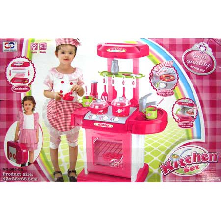 B2B665 Mainan  anak  KITCHEN  SET  KOPER edukasi Shopee 