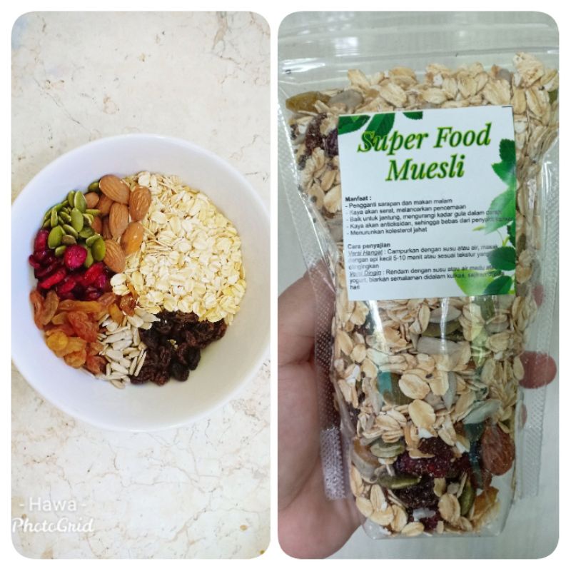 

Muesli 150gr OverNight oat | sereal cereal sarapan diet sehat | granola |