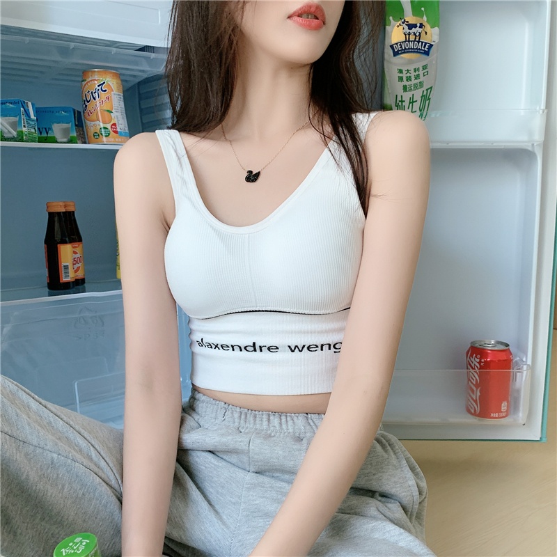 Celyne Sport Bra Gym Olahraga Push Up Wanita Tanpa Kawat Elastis Import 1022