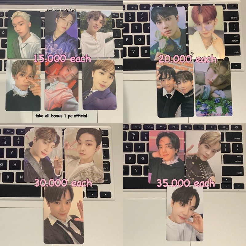 Photocard PC THE BOYZ MAVERICK THRILL RIDE THRILLING MD BENEFIT BENE KINGDOM BENE MAVERICK KEVIN YOU