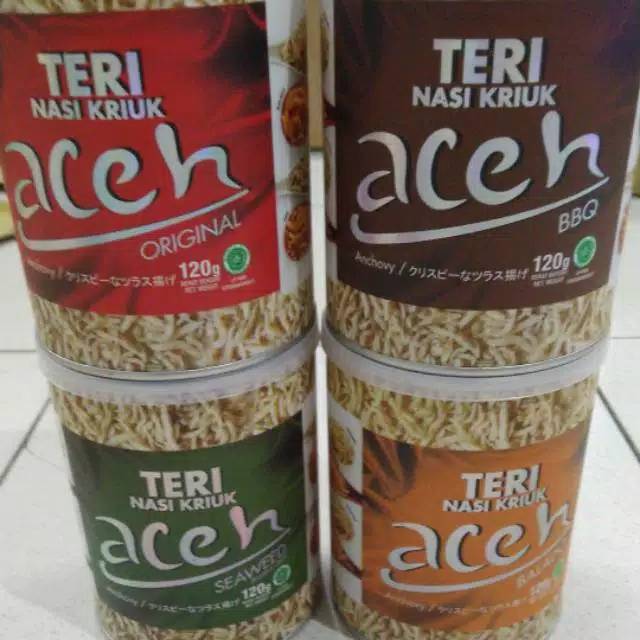 

Teri Nasi Kriuk - Anchovy Oven - Teri Aceh