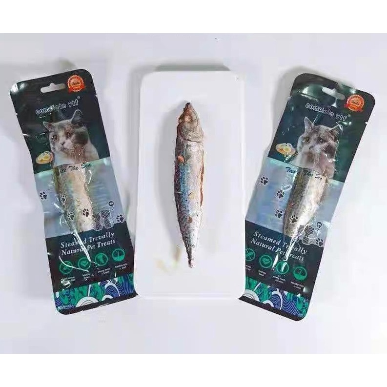 Ikan Steamed | Steamed Fish Meat – Pet Treat / Pet Snack / Pet Quick Meal – Cemilan Kucing