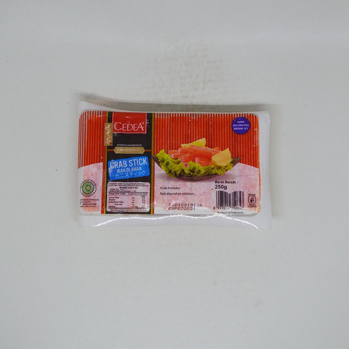 

CEDEA CRAB STICK IKAN OLAHAN 250 G