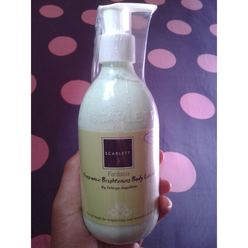 Body lotion Fantasia Scarlett Whitening