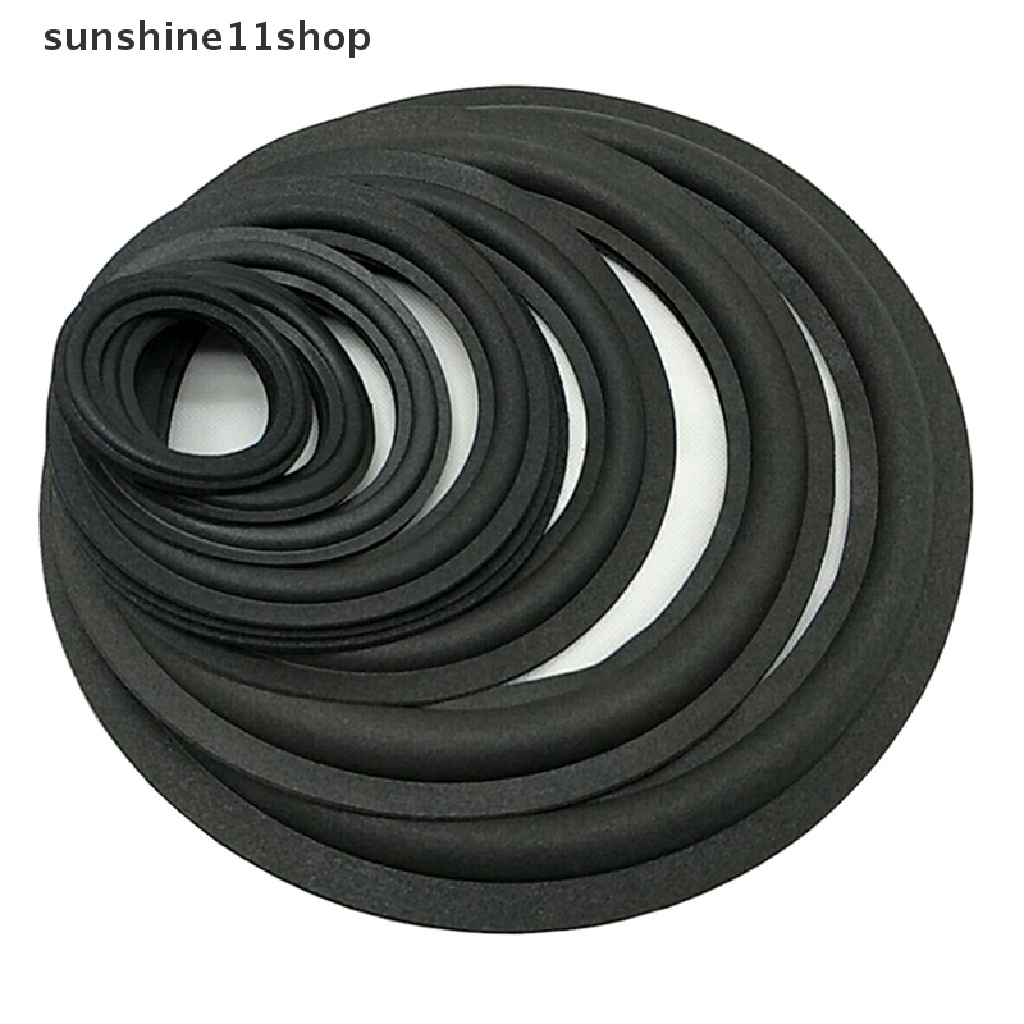 Sho Ring Karet Woofer Pinggiran Speaker Surround Ukuran 3-12 Inci