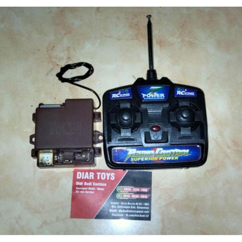 Receiver+Remot Control 2.7GHz 12V Radio(ModulPCB) Mobil Aki Pliko, PMB,Unikid,WIM Cycle