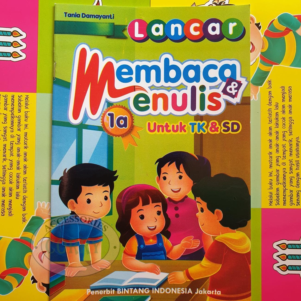 Jual Buku Belajar Anak Lancar Membaca Dan Menulis Untuk TK Dan SD 1A 1B ...